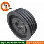 錐套皮帶輪SPB-3槽4槽 三角皮帶輪，漲緊式皮帶輪，傳動帶輪，皮帶盤，歐標皮帶輪，德標皮帶輪，鑄鐵或鑄鋼，鑄鋁皮帶輪